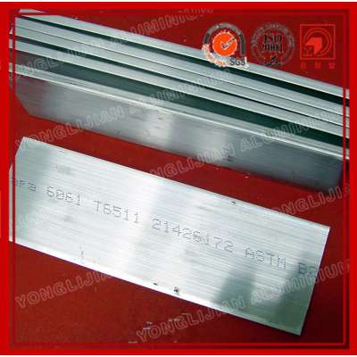 Corrosion Resistant Aluminum Flat Bar 6061 6063