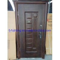 Curtain Automatic Residential Entry House PVC Sliding Entrance Steel Door